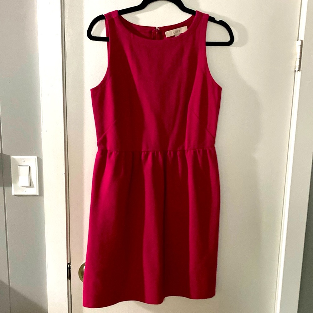 Pink Fit & Flare Dress